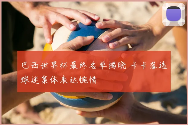 巴西世界杯最终名单揭晓 卡卡落选球迷集体表达惋惜